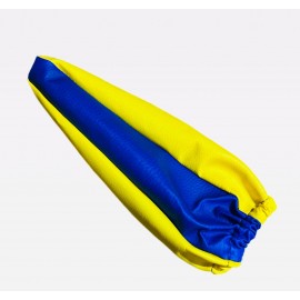 Чохол куліси КПП ВАЗ 2101–2107 (жовто-блакитний, кожзам)