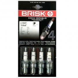 Свічка запалювання ВАЗ 2101 (к-кт 4шт) Super L15YC блістер BRISK