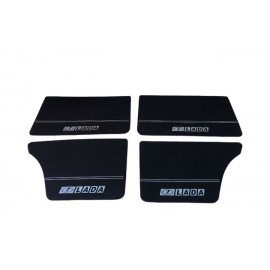 Оббивка дверей \'LADA\' для ВАЗ 2101–2107, чорна (комплект 4 шт.)