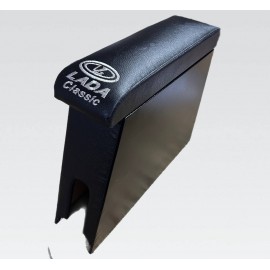 Підлокітник м\'який ВАЗ 2101-06 (Бар) чорний з вишивкой