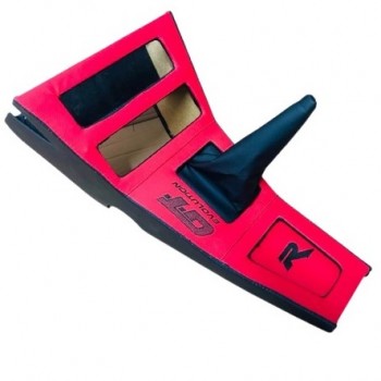 16935, Консоль подовжена з чохлом КПП ВАЗ 2101-05 червона (шкірозамінник), 39846, 340 грн, 09472, , Салон