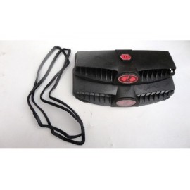 Накладка Повітрозабірника із ущільнювачем (Овал) червоний "SUPER AIR".