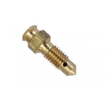 16663, Штуцер прокачки гальм 2101-2112 (м10) (латунний), 21010-1602591, 24 грн, 12594, , Гальмівна система