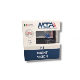 Лампа H7 12V 55W PX26D  NIGHT VISION +80% MTA