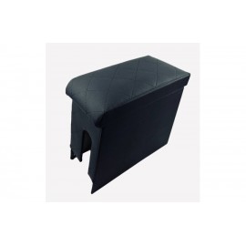 Підлокітник для DAEWOO Nexia, чорний з ромбічною прострочкою