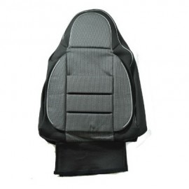 Авточохли на сидіння Пілот Ваз 2106 тк.ЛЮКС темно-сірий