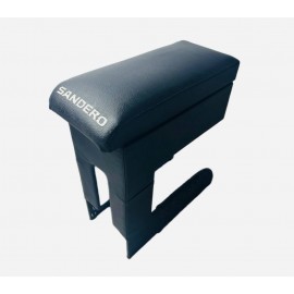 Підлокітник Renault Sandero з вишивкою Чорний