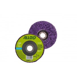 Круг зачисний "корал" 125мм х 22,2мм (фіолетовий), Alloid
