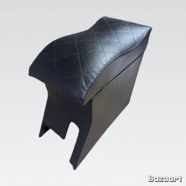 Підлокітник для Daewoo Lanos, чорний з ромбічною Хвиля прострочкою Підлокітник для Daewoo Lanos, чорний з ромбічною Хвиля прострочкою