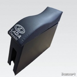 Підлокітник "ХВИЛЯ" ВАЗ 2101,06 Чорний з вишивкою