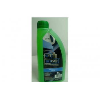 16524, Антифріз GLICAR LIQUID G11 GREEN (-35),  1л, Зелений, GL100100, 145 грн, 28462, , Автохімія