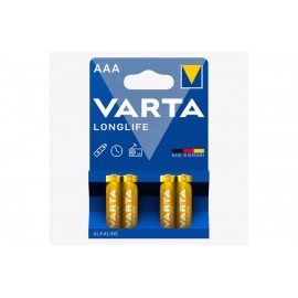 LR03 Батарейка VARTA LONGLIFE AAA BLI 4 ALKALINE (40) LR03 Батарейка VARTA LONGLIFE AAA BLI 4 ALKALINE (40)