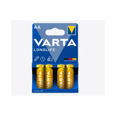 LR6 Батарейка VARTA LONGLIFE AA BLI 4 ALKALINE (80) LR6 Батарейка VARTA LONGLIFE AA BLI 4 ALKALINE (80)
