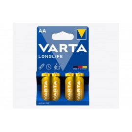 LR6 Батарейка VARTA LONGLIFE AA BLI 4 ALKALINE (80) LR6 Батарейка VARTA LONGLIFE AA BLI 4 ALKALINE (80)