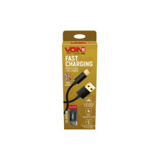 Кабель VOIN CC-1101C BK USB-Type C 5A,1 m,black(супер швидка зарядка/передача даних) Кабель VOIN CC-1101C BK USB-Type C 5A,1 m,black(супер швидка зарядка/передача даних)