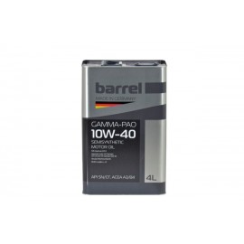 Олива моторна Barrel 10W40 GAMMA-PAO, 4л