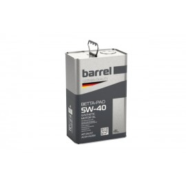 Олива моторна Barrel 5W40 Beta-PAO,4л,