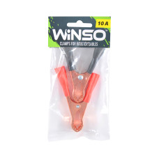 Затискачі для проводів 10А 2 шт (крокодили) WINSO Затискачі для проводів 10А 2 шт (крокодили) WINSO