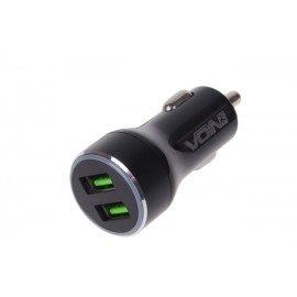 Автомобільний зарядний пристрій VOIN 36W, 2USB QC3.0, 12/24V (3.6-6.5V/3A; 6.5-9V/2A; 9V-12V/1.5) Автомобільний зарядний пристрій VOIN 36W, 2USB QC3.0, 12/24V (3.6-6.5V/3A; 6.5-9V/2A; 9V-12V/1.5)
