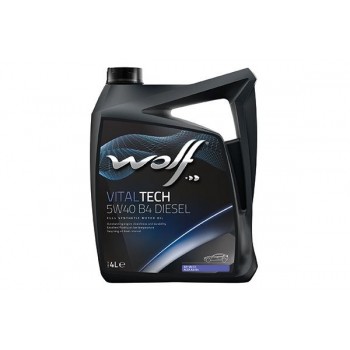 Олива моторна WOLF VITALTECH 5W40 B4 DIESEL 4L