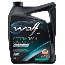 Олива моторна WOLF OFFICIALTECH 5W30 C3 LL III 4L