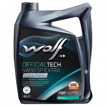 Олива моторна WOLF OFFICIALTECH 5W30 C3 SP EXTRA 4L