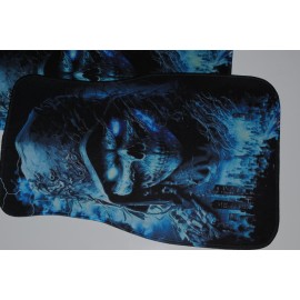 3D автомобільні килимки з малюнком "Скелетного Міста", 2 шт 3D автомобільні килимки з малюнком "Скелетного Міста", 2 шт