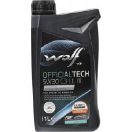 Олива моторна WOLF OFFICIALTECH 5W30 C3 LL III 1L