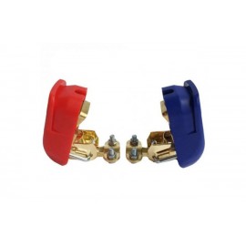 Клеми акумуляторні легкознімні, латунь, товщина металу — 1,5 мм