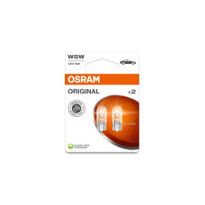 Автолампа ук. OSRAM 2825 W5W 12V W2,1X9,5D 5X10FS