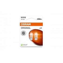 Автолампа ук. OSRAM 2825 W5W 12V W2,1X9,5D 5X10FS