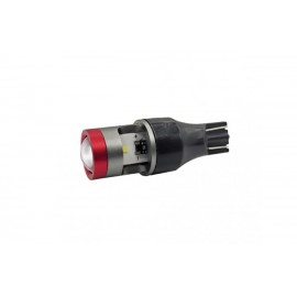 Лампа LED T15 WHITE WX3x16d 1157 12-24V 18SMD-3030 ceramics 2 контакта з лінзою 29011459