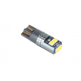 Лампа LED WHITE T10 W2,1x9,5d 12V-30(24+6)SMD-3014 керамічний цоколь 29024220