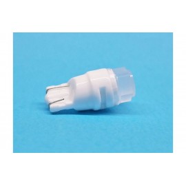Лампа LED WHITE T10 W2,1x9,5d 12V-3SMD-2835 матова лінза (NUT BT SM), керамічний цоколь 290250682