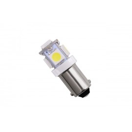 Лампа LED WHITE  T8,5  BA9S  12V-5(4+1)SMD-5050 29029000