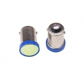 Лампа LED BLUE T5 W2*4.6d 12V-2SMD-3014 (мікрушка) в матовій пластиковій колбі, друкована плата, мультиполярна 29076322