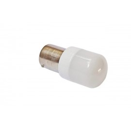 Лампа LED WHITE P21W BA15S 12-24V-6SMD-3030 матова лінза з керамічним ободом 29047047