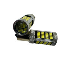 Лампа LED WHITE P21W BA15S 12V-92(80+12)SMD-4014-1 контакт з лінзою 29056980 Лампа LED WHITE P21W BA15S 12V-92(80+12)SMD-4014-1 контакт з лінзою 29056980