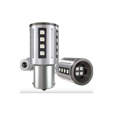 Лампа LED WHITE P21W BA15S 12V-COB-2 в силіконі 29059030 Лампа LED WHITE P21W BA15S 12V-COB-2 в силіконі 29059030