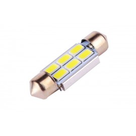 Лампа LED WHITE   SV8,5(11*41) 12-24V-6SMD-3030 Сanbus 29066806