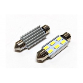 Лампа LED WHITE  SV8,5(11*41)  12V-6SMD-5630 29067528