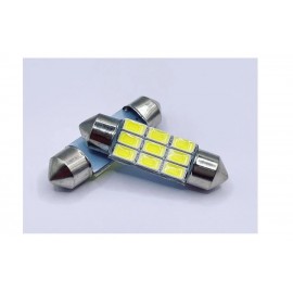 Лампа LED WHITE SV8,5(11*36)-12V-30SMD-3014 Сanbus 29071643