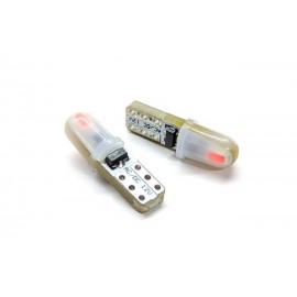 Лампа LED RED T5 W2*4.6d 12V-2SMD-3014 (мікрушка) в матовій пластиковій колбі, друкована плата, мультиполярна 29076324 Лампа LED RED T5 W2*4.6d 12V-2SMD-3014 (мікрушка) в матовій пластиковій колбі, друкована плата, мультиполярна 29076324