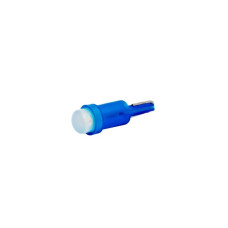Лампа LED BLUE   T5  W2*4.6d   12V-COB (мікрушка) 29076410