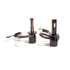 Лампа LED H3 діод 7035CREE/ робоча напруга: 12V, 30W, 6000K тип охолодження - радіатор+ вентилятор/ автоматичний контролер температури