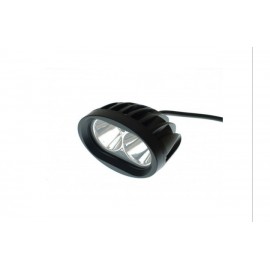 Овальна фара робочого світла • Тип світла: спрямоване світло SPOT (далеке) • Кількість світлодіодних елементів - 2 шт.