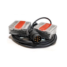 Габаритний ліхтар-катафот 20 mm*133 mm *72 mm 28 LED  AMBER 24V IP68