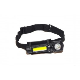 Ліхтар налобний А-WJ-988 3W+COB3W із вбудованим акумулятором 1000 mAh