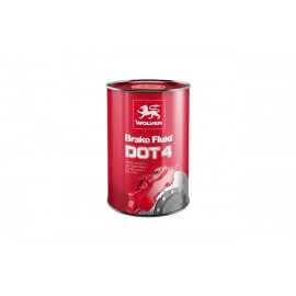 Рідина гальмівна  WOLVER DOT 4 каністра 1л жерсть