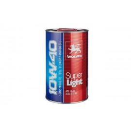 Олива моторна WOLVER SUPER LIGHT SAE 10W-40    каністра 1л жерсть